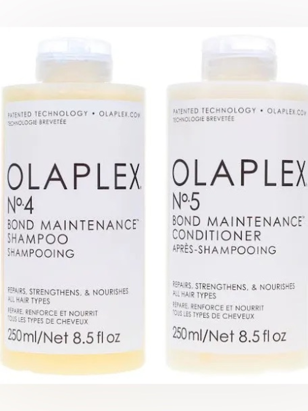 OLAPLEX No.4 & No.5 Bond Maintenance Shampoo and Conditioner
